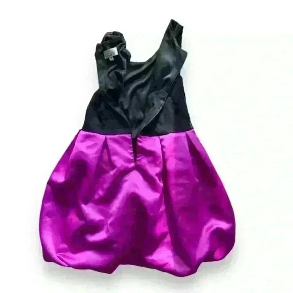 Girl's Size 12 Zoe Sequin Bubble Pink Black Party Dress​ - Picture 3 of 3